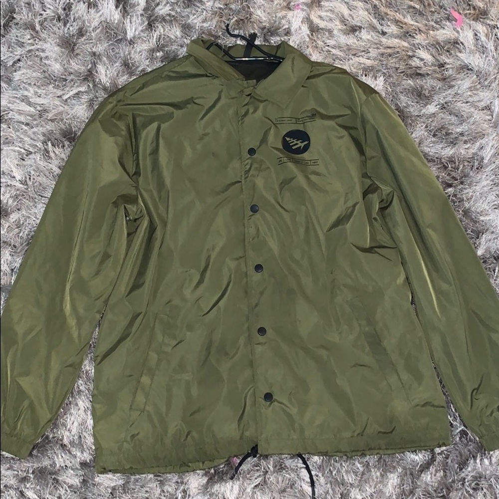 Roc nation paper planes windbreaker jacket.